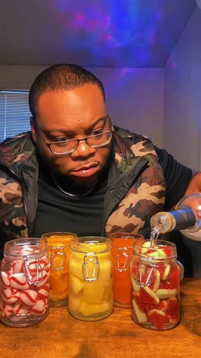 2.5K views · 33 reactions | Now we wait #Moonshine #Drinks #DIY #Cocktail #Tutorial #Homemade #infusion #Everclear | Tony Crawfish | Facebook