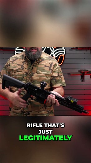 PWS Rifle. Short, Maneuverable, and LOUD