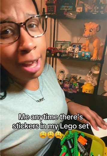 Struggles with Lego Stickers: A Cry for Help