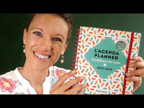 AGENDA PLANNER 2022-2023 PROFESSEUR DES ECOLES