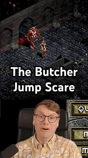 The Butcher Jump Scaring People 30 Years Later in the OG #diablo
