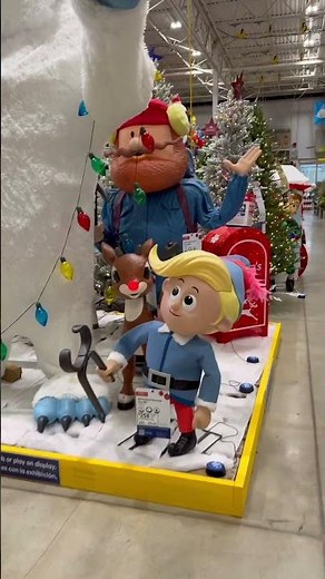 SHOP WITH ME | LOWE’S OUTDOOR CHRISTMAS DECOR | RUDOLPH THE RED NOSE REINDEER #holidaymakers