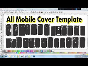 all mobile cover template cdr & flexi file download Arvind stickers shop