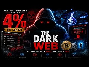 Complete DARK WEB Explained: Crime, Cybersecurity & the Hidden Internet