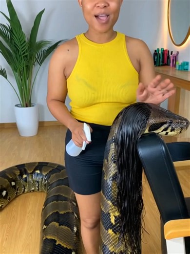 braiding baby Anaconda's hair #foryoupage #viral #tiktoknigeria #highlight #fyp
