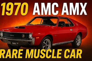 1970 AMC AMX | Rare American Muscle Car 🔥 | Full Review & History | Vintage Wheels America