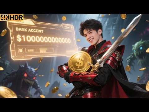 A boy gains superpowers—his savings link to game coins, through gaming he rises as the richest man！