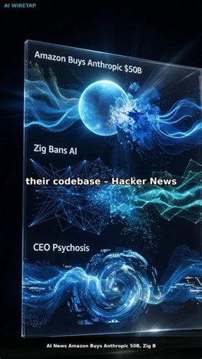 AI News: Amazon Buys Anthropic $50B, Zig Bans AI & CEO Psychosis | Apr 30
