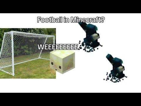 Mojang Added Football in Minecraft?