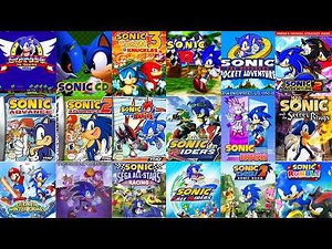 Evolution of Sonic Games (1991- 2025) 60fps