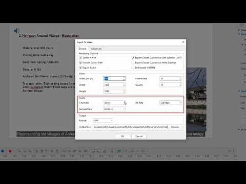 How to Export Project to Video - ActivePresenter 8