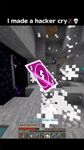 Minecraft hacker moment...💀🥀