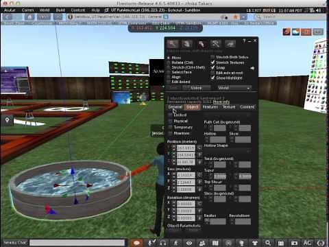 Linking Objects and More in Second Life