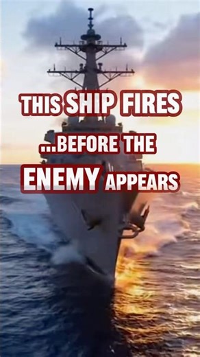 “This Ship fires before the enemy appears”