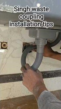 #plumbing sink waste water pipe fitting #sinkcook #shorts #wastewatersolutions #vairalshort #plumber