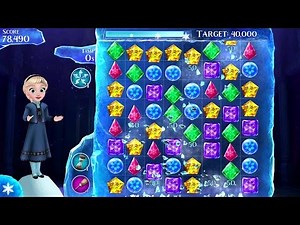 Frozen Free Fall Android Gameplay