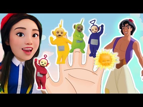 Teletubbies & Aladdin Finger Family | Nursery Rhymes | DoReMi Kids Songs