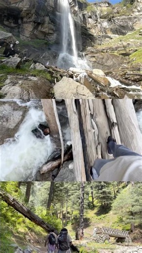 Bura Accident Hogya 😰 Vlog Coming Soon #shorts #waterfall #india #love