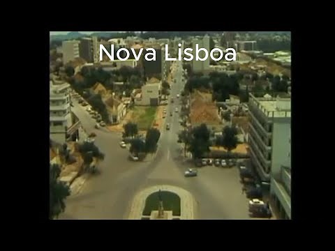 Angola in the 1970s – Nova Lisboa (Huambo) | Historical Images 🇦🇴