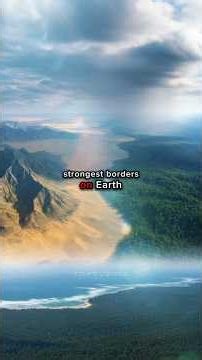 Top 5 natural borders 😱 #nature #geography #shorts #earth