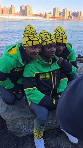 The Rivers Triplets⛷️🇯🇲 on Instagram: "So excited to finally share this 🖤💚💛 We teamed up with @spyderactive for new ski suits for the Jamaica ski team, and this is our behind-the-scenes from the photoshoot day. It was such a fun day and we love how everything came out. Watch the full behind-the-scenes at the link in bio!🎿❄️ . . . . . . . . . . . . Rivers Triplets Jamaica ski team SPYDER ski suits behind the scenes photoshoot alpine skiing youth athletes winter sports ski racing training da