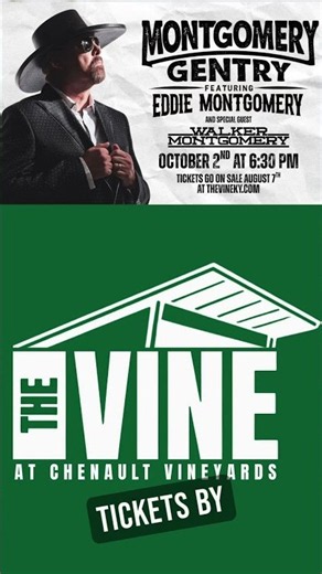 Eddie Montgomery & Montgomery Gentry LIVE at The VINE in Richmond, Kentucky!