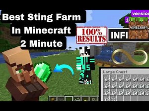 Easy Infinite Automatic String+emerald Farm 1.20&1.21&1.22! (Duplication Glitch!) Minecraft Tutorial