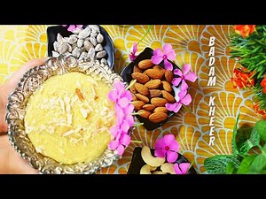Badam Kheer Recipe | Padam Payasam | बादाम की खीर की रेसिपी | Almond Kheer