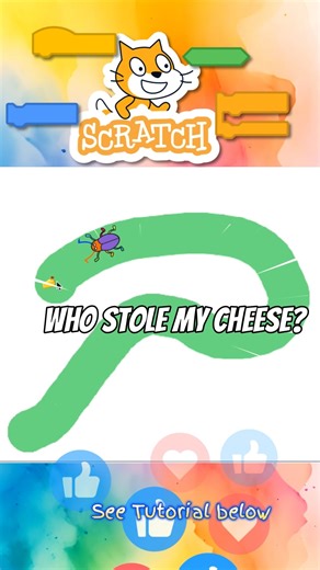 Who Stole my Cheese?? #games #scratch #shorts