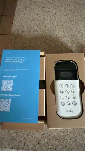 #fypシ゚viral🖤tiktok☆♡🦋 #Control via myQ App: Monitor and manage garage access remotely from anywhere with the myQ app. Custom PINs: Enhanced security with customizable PIN codes for each person needing access. Live Video & Motion Detection: Built-in camera provides real-time video streaming and sends smart motion alerts. Motion Alerts: Receive immediate notifications on your phone through the myQ app. Smart Compatibility: Works with most major garage door openers including LiftMaster, Chamberla