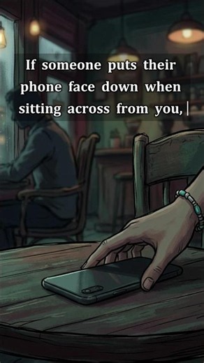Someone Put Their Phone Face Down… Here’s Why 😳 #facts #mind #habits