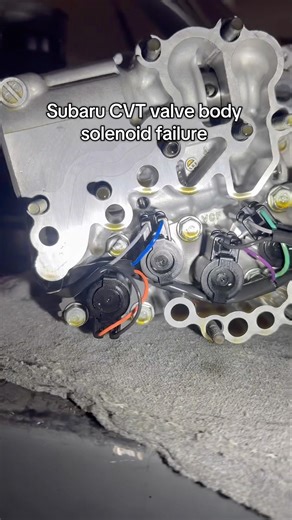 2014 Subaru forester CVT lock up duty solenoid replacement #shorts #subaru