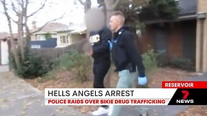 17K views · 111 reactions | A Hells Angels bikie boss has been arrested during raids in Reservoir. 7NEWS at 6pm | More local news: www.7NEWS.com.au/news/vic #7NEWS | 7NEWS Melbourne | Facebook