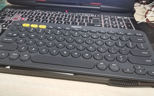 适合平板的蓝牙键盘来了——罗技k380，配合小米平板2Windows真香！！！