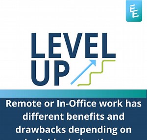 Remote or In-Office work has different benefits and drawbacks depending on individual situations