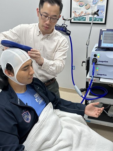 REPETITIVE TRANSCRANIAL MAGNETIC STIMULATION (rTMS) FOR STROKE RECOVERY