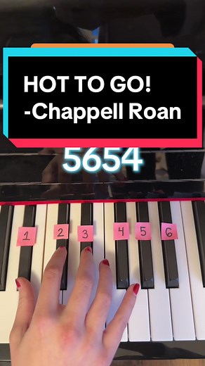 Learn Piano with 'HOT TO GO!' by Chappell Roan