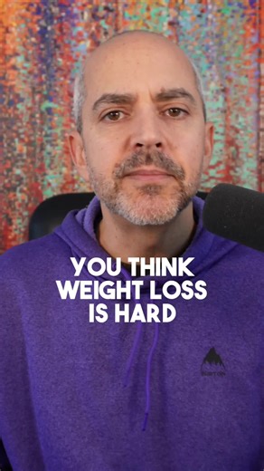 you think weight loss is hard #programyourselfthin #weightlossmindset | how to lose bodyweight