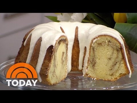 Make This Mouthwatering Cinnamon Roll Pound Cake | TODAY