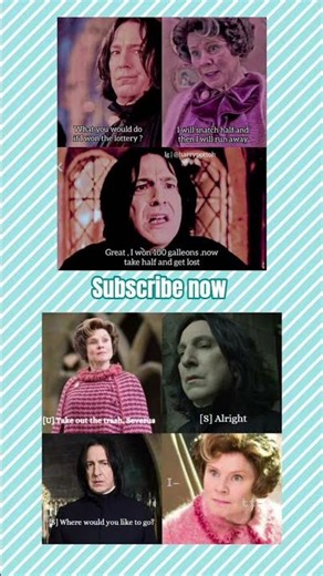 Harry Potter meme collection-Snape & Umbridge: The Most Savage Duo 😂 | #memes #shorts #harrypotter