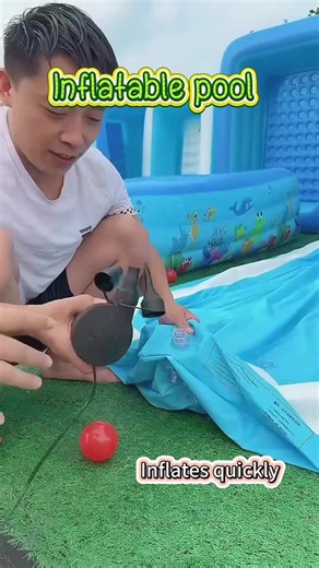 Inflatable pool season is here! Get yours now and dive into fun!#swimming #swim #pool #swimmingpool #family #summertime #summer