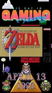 This Day in Gaming History | 🗡️ A Link to the Past Forged a Legend 🌟 #zelda #zeldaalinktothepast
