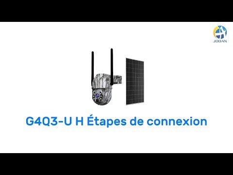 Guide d’installation de la caméra 4G G4Q3-U H