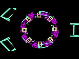 Easy Worship Background - Youth Neon Lights