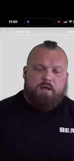 Eddie@Hall explaining the situation. #eddiehall #beast #worldsstrongestman #fyp #viralvideos #protection #idiots