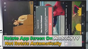 How to Rotate App Screen On Android TV Not Rotate Automatically | 2021 - ICTfix