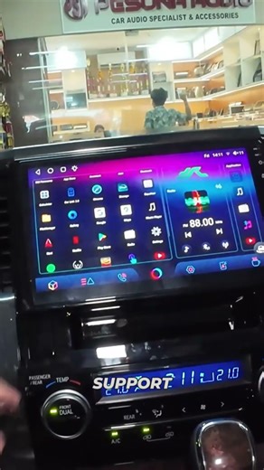 Alphard ANH30 Upgrade Head Unit Android OEM Style + Kamera 360