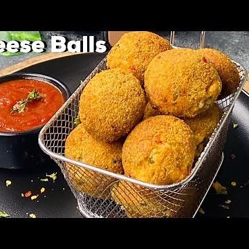 Crispy Cheesy Balls with Balzano Air Fryer | Zero oil Recipes | Air Fryer Recipes | Flavourful Food