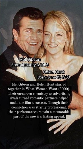 Mel Gibson and Helen Hunt: The On-Screen Romance That Captivated Audiences