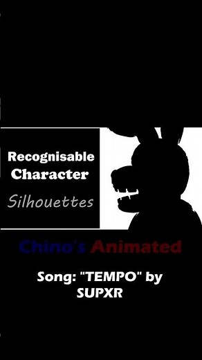 Recognisable Character Silhouettes Animation #animation